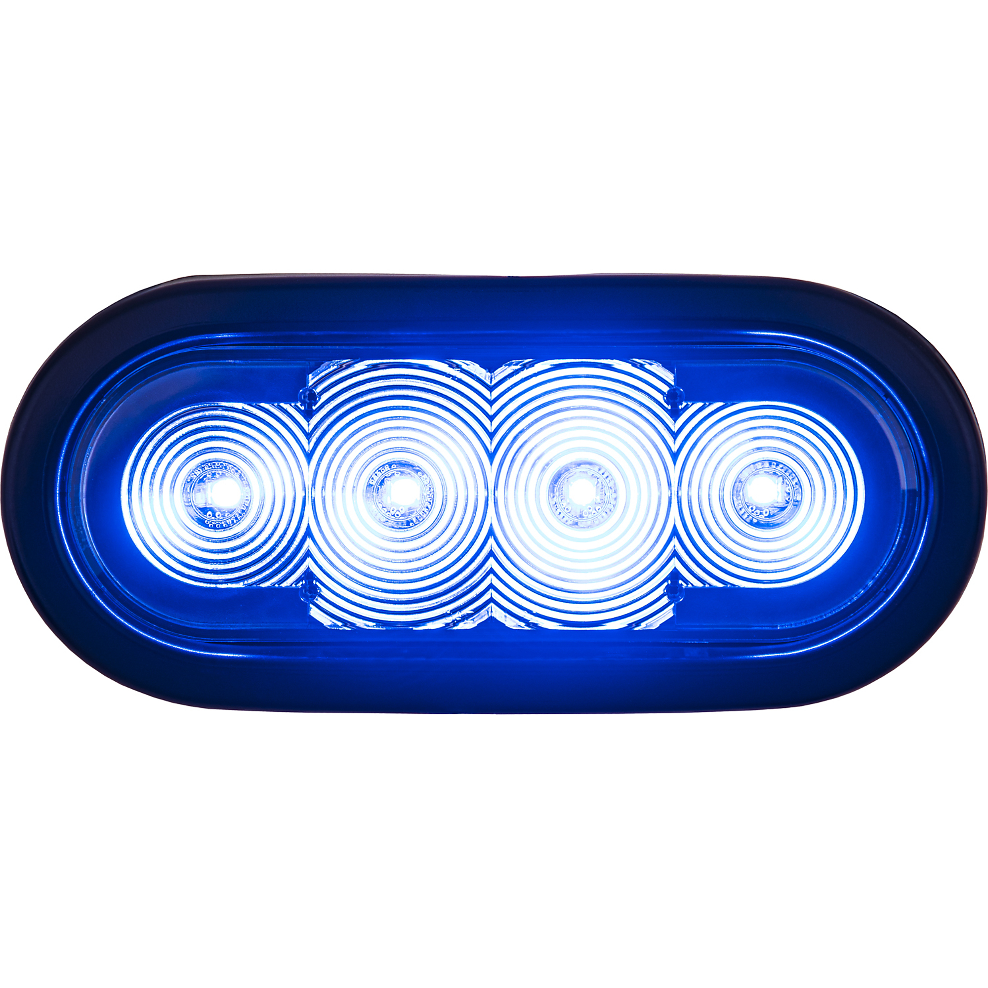 Buyers Products, 6in. LED Emergency Warning Flash Strobe Light for Work Truck, Light Type LED, Lens Color Blue, Included (qty.) 1 Model# SL62CB